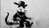 rap rat banksy wallpaper
